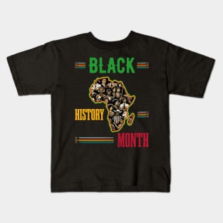 Proud of my Roots Black History Month Kids T-Shirt